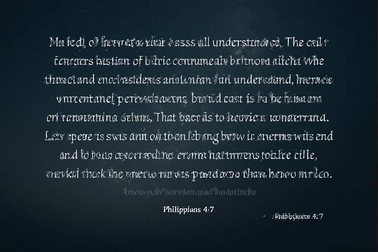 The Peace That Passes All Understanding: A Deep Dive into Divine Serenity