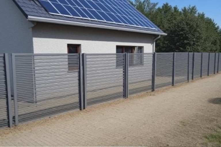 zabor is solnechny panel