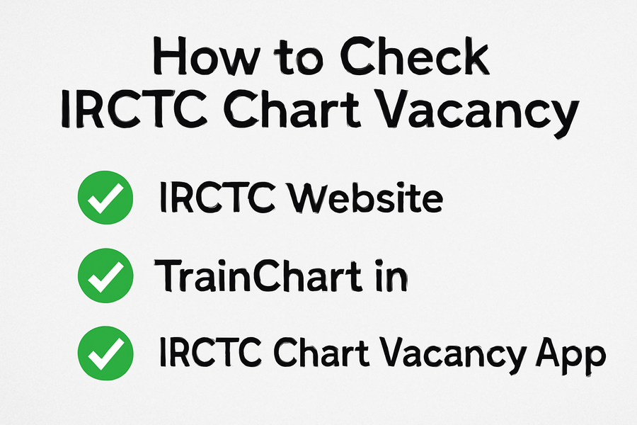 IRCTC Chart Vacancy